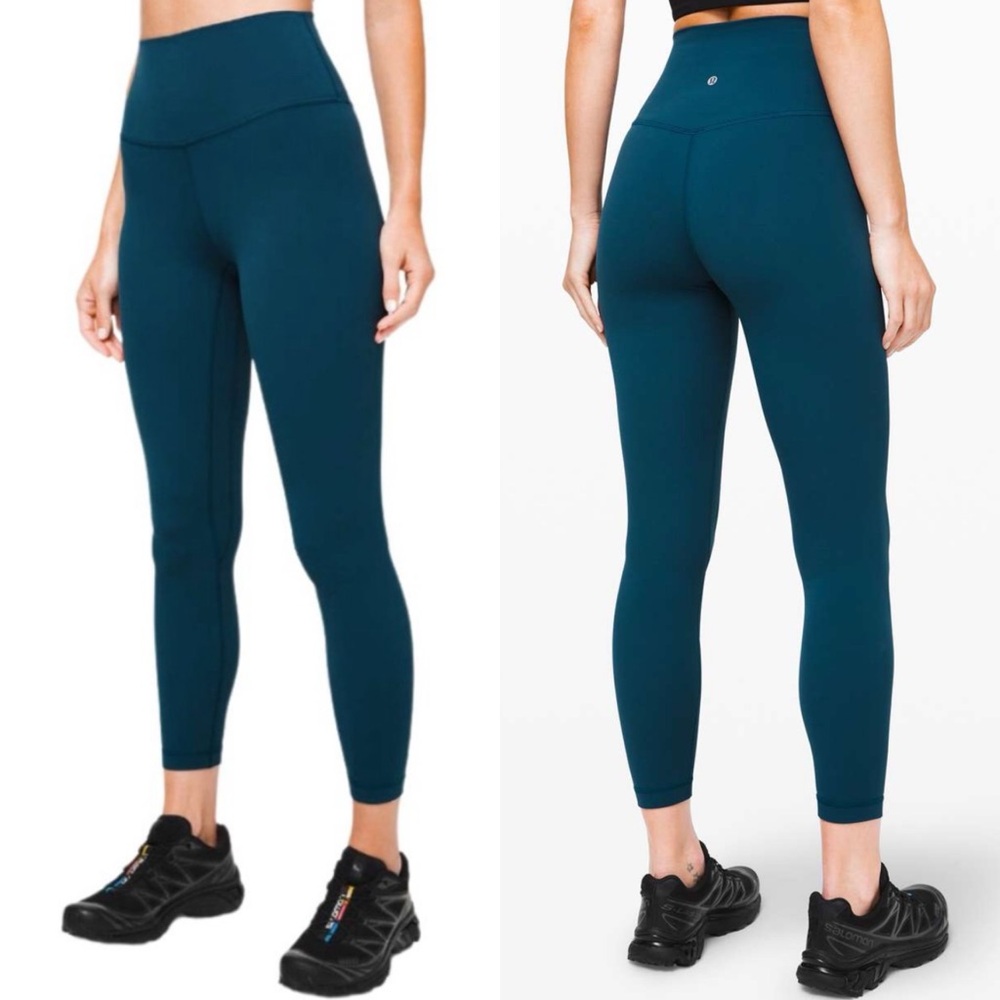 lululemon athletica High-Rise Teal Leggings